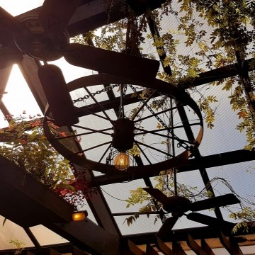 こぢんまりとした温室